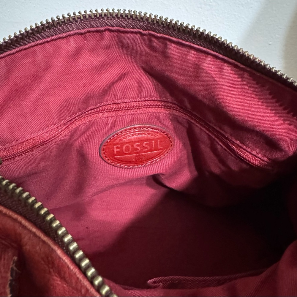 Fossil Bag Top Handle Boston Crossbody Bag - Picture 11 of 12